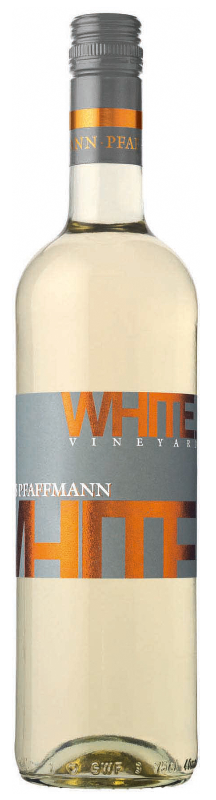 Eine Weinflasche White Vineyard 2022